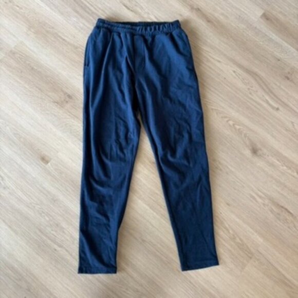 Beyond Yoga Sweatpants with Pockets Jogger Lounge Pants Navy Small Mens - Picture 1 of 7